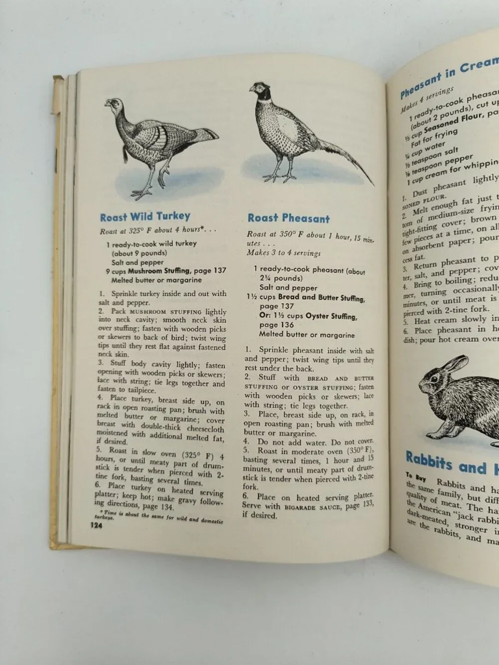 The Family Circle Fish And Poultry Cookbook 1955 Hardcover Vintage Recipe Book